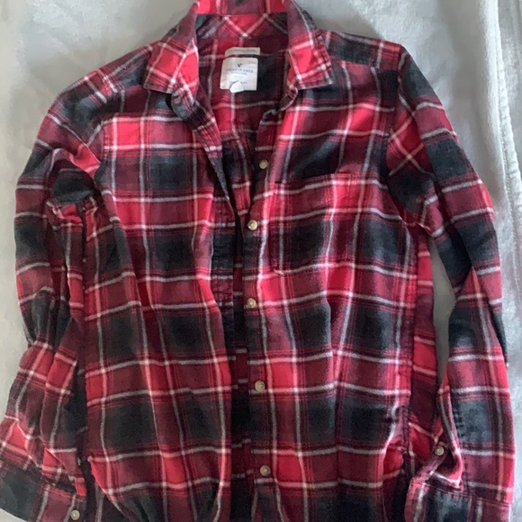 (X2 )American eagle Ahh-mazingly soft plaid long sleeved shirts - Picture 1 of 3